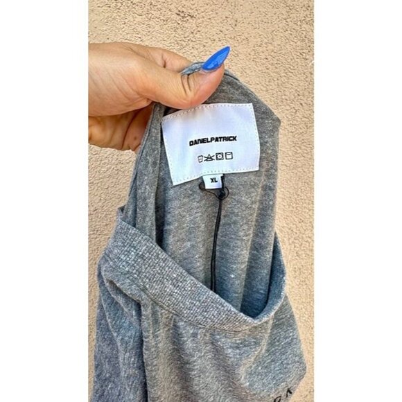 Daniel Patrick Grey XL Shirt Men's New Designer Coordinates - Picture 5 of 5